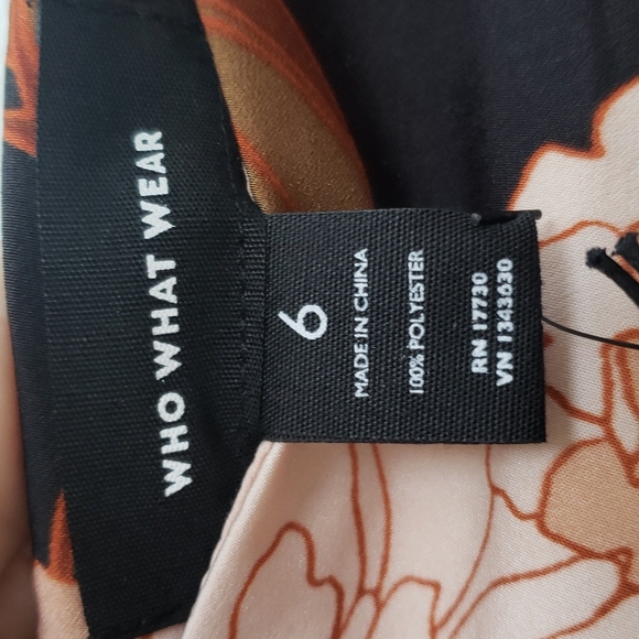 Who What Wear floral midi skirt - Picture 5 of 7